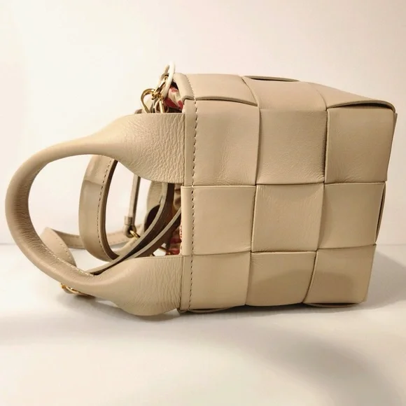 Persaman New York Italy Made Selma Genuine Leather Tiny Tote/Shoulder Bag NWOT - Picture 7 of 16